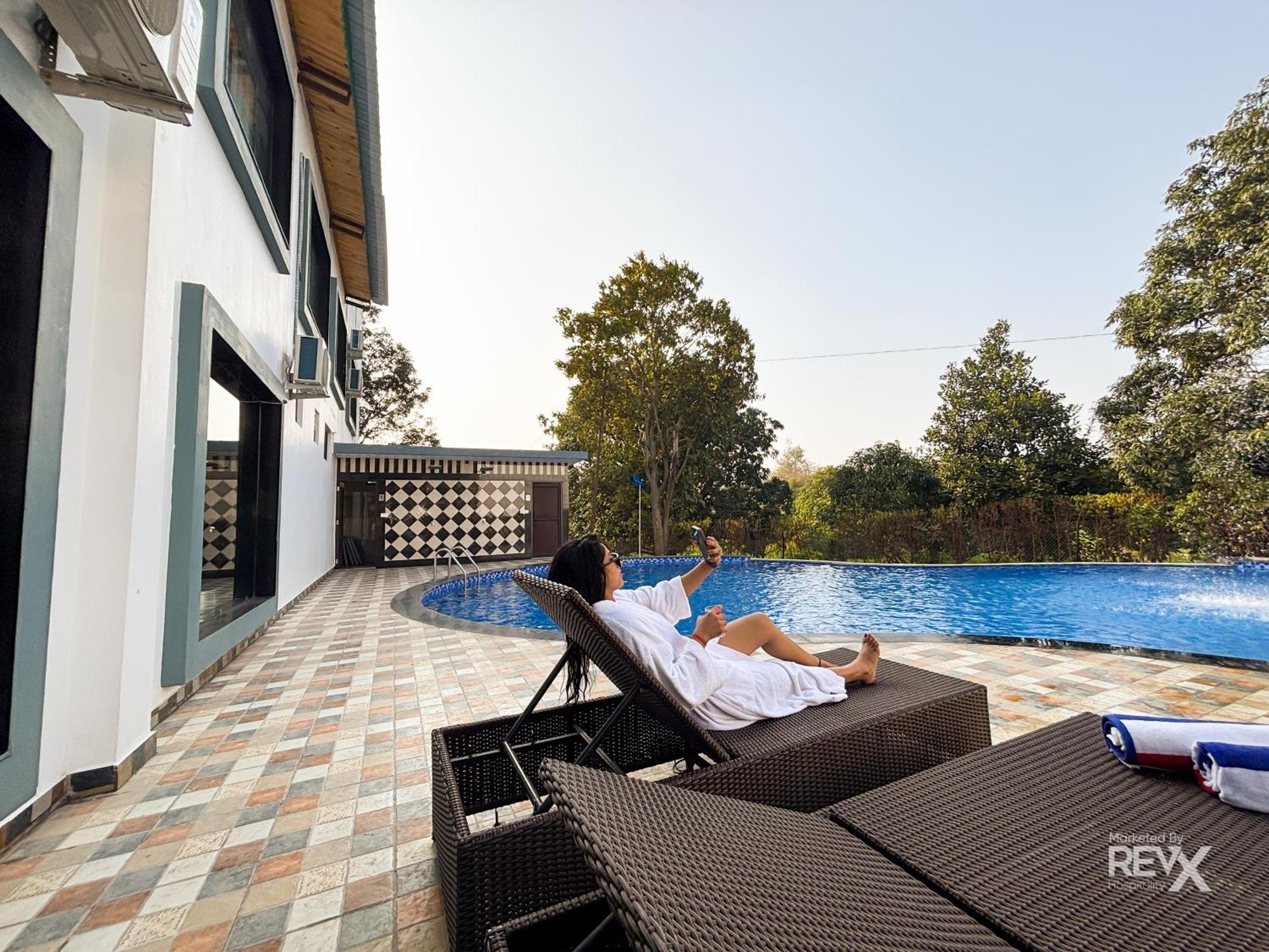 Wonderwood Corbett Resort -1Min Walk To River With Deep Jungle Trail Ramnagar  Exterior photo